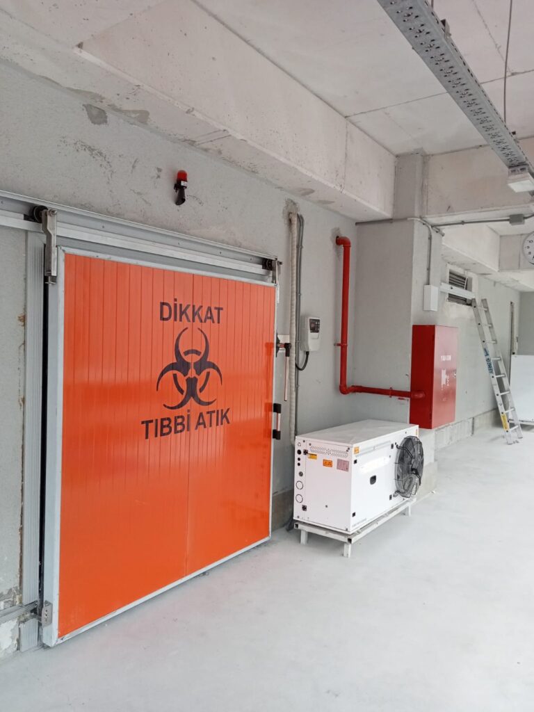 tibbi atık soğuk hava deposu
